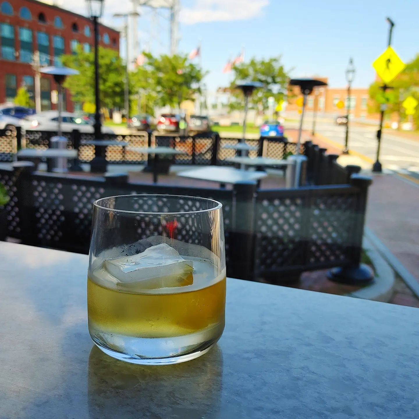 New Cocktail Alert!  A golden, spirituous, delectably sippable creation. 
.
.
.
Goldenrod. Bombay Sapphire Gin, Chazalettes &amp; Co. Vermouth Bianco, Amaro Montenegro, lemon twist. 
.
.
.
#newcocktails #gin #vermouth #amaro #amaromontenegro #chazale